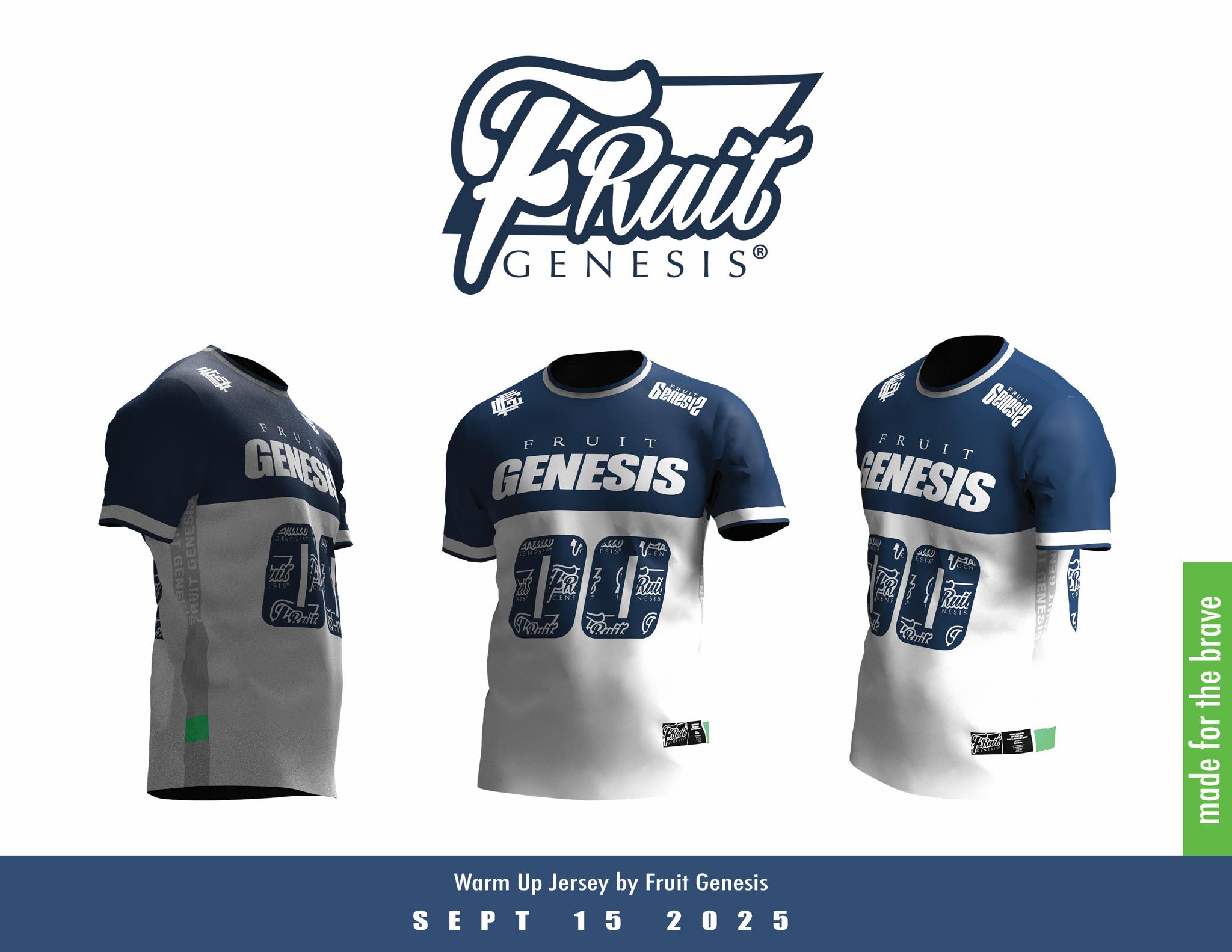 Blue Berry Warm Up Jersey